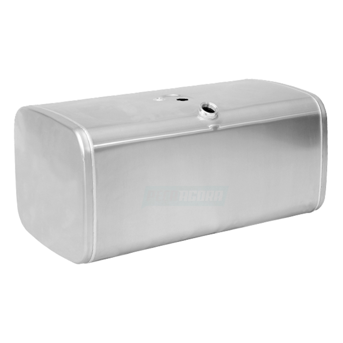 TANQUE COMBUSTIVEL RETANGULAR VW METEOR 2021 2024 ALUMINIO 470 LTS SEM FURO PARA