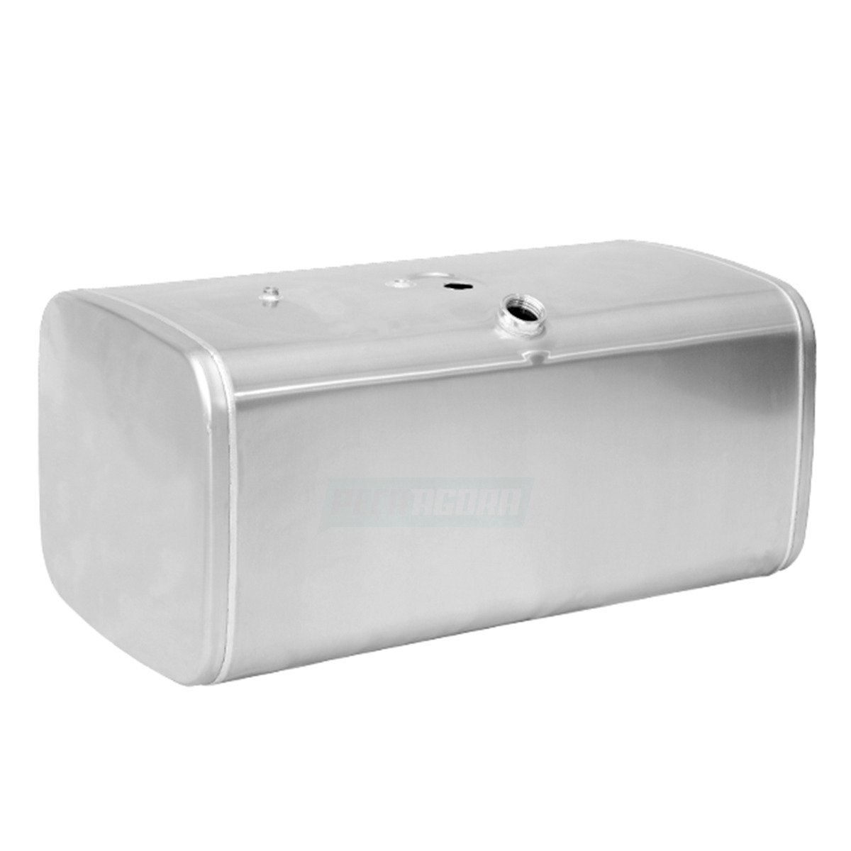 TANQUE COMBUSTIVEL RETANGULAR VW CONSTELLATION 2012 A 2024 ALUMINIO 330 LTS COM 