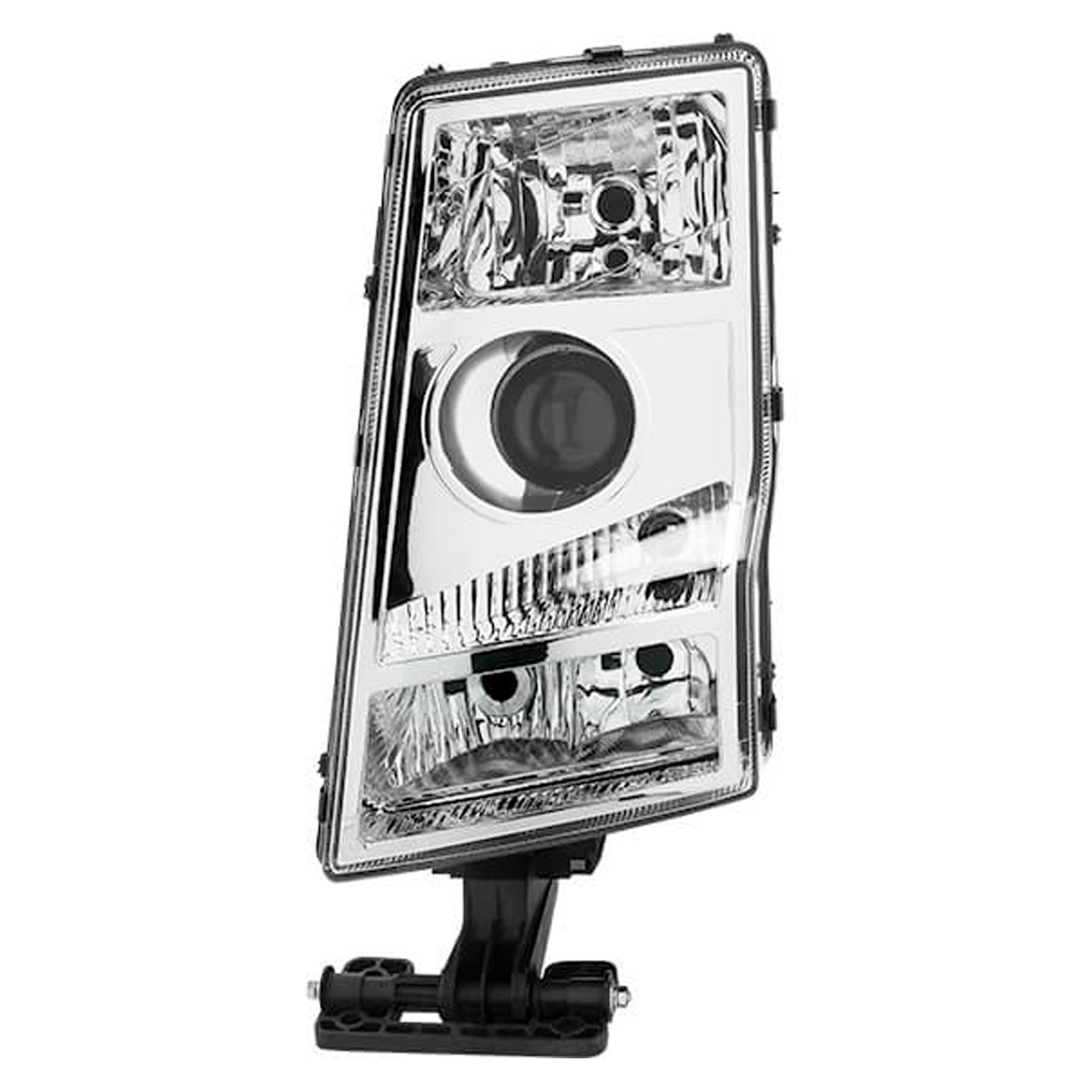 FAROL ESQUERDO VOLVO FH12 FM12 2004 2009 CONECTOR QUADRADO (21001663-20861583-F3