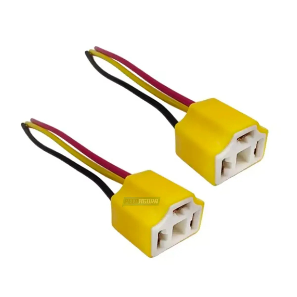 SOQUETE PORCELANA FAROL H4 COM FIO 1,5MM (TC103.1806)