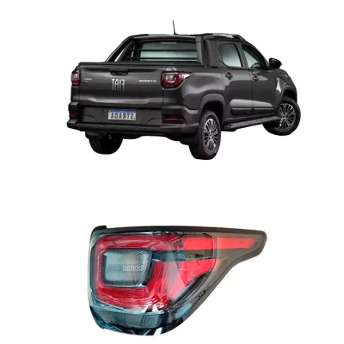 LANTERNA TRASEIRA FIAT STRADA 2020 A 2024 (03835010)