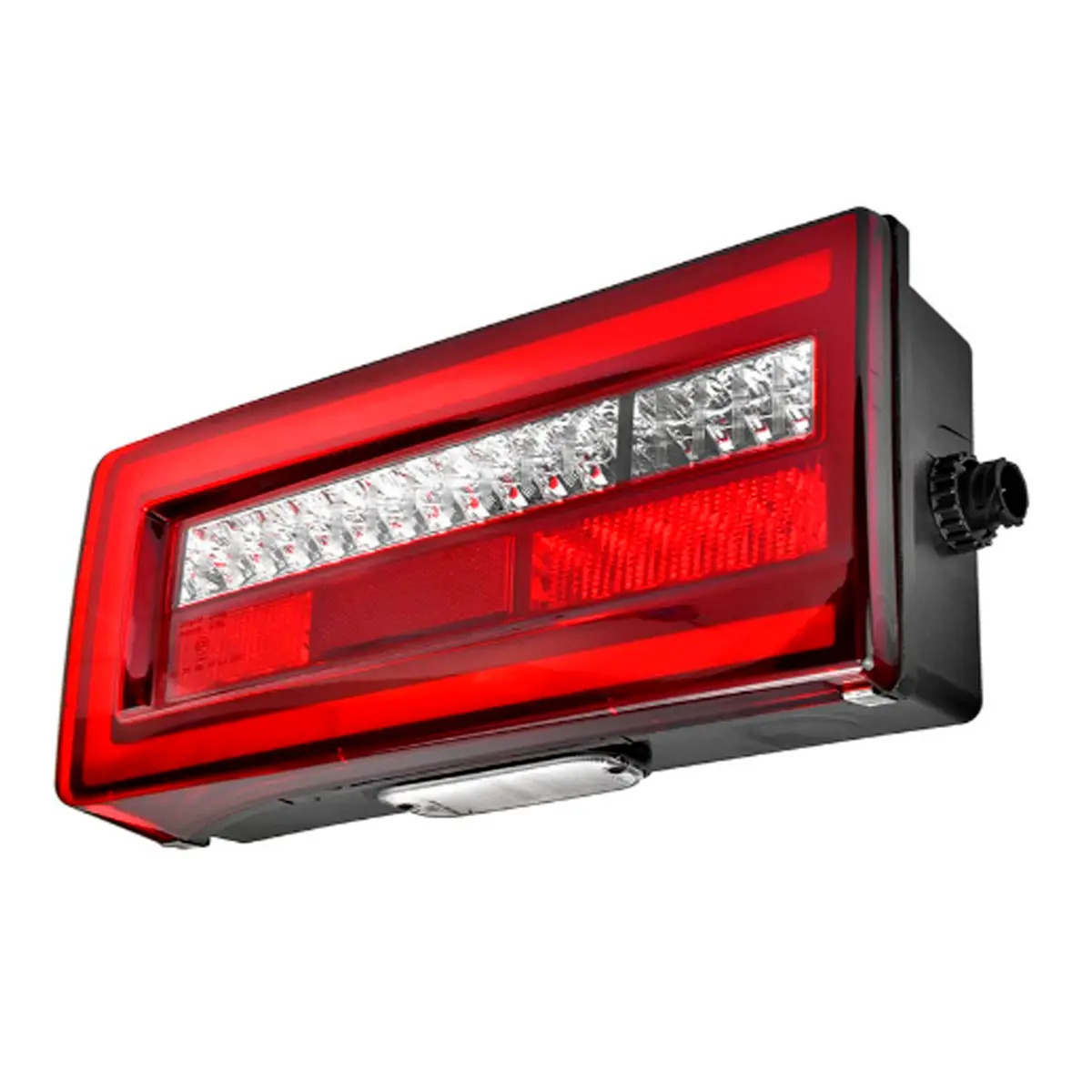 LANTERNA TRASEIRA ESQUERDA LED 24V COM ALARME VW E-DELIVERY CONSTELLATION METEOR