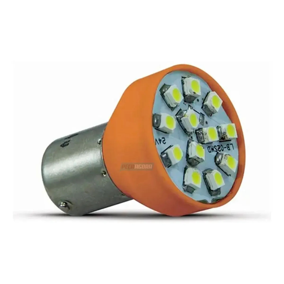PAR LAMPADA IMPORTADA 1141 24V 12 LEDS AMARELO  (435045)