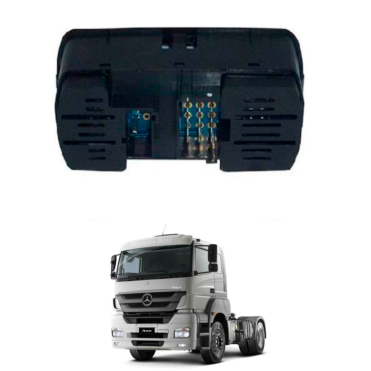 BOTAO COMANDO ESQUERDO MB AXOR ACTROS (0015454713-)