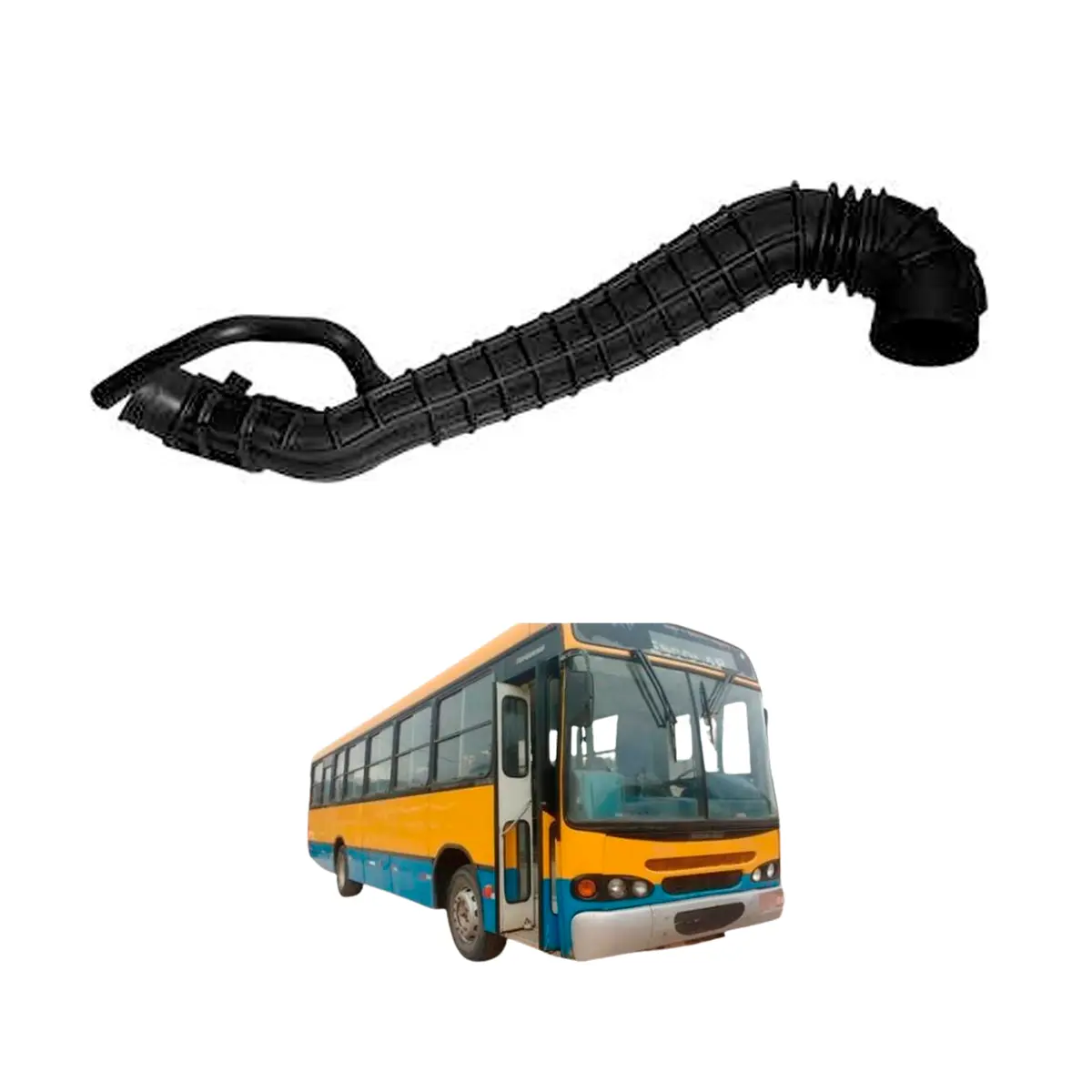 TUBO FILTRO AR MOTOR BOCA PEQUENA PLASTICO MB OF 1417 (3845200501-000428)