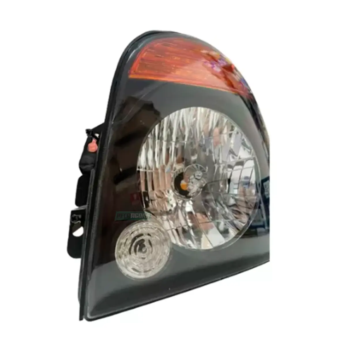 FAROL MASCARA NEGRA DIREITA HYUNDAI 2013 ATE 2017 (27070)