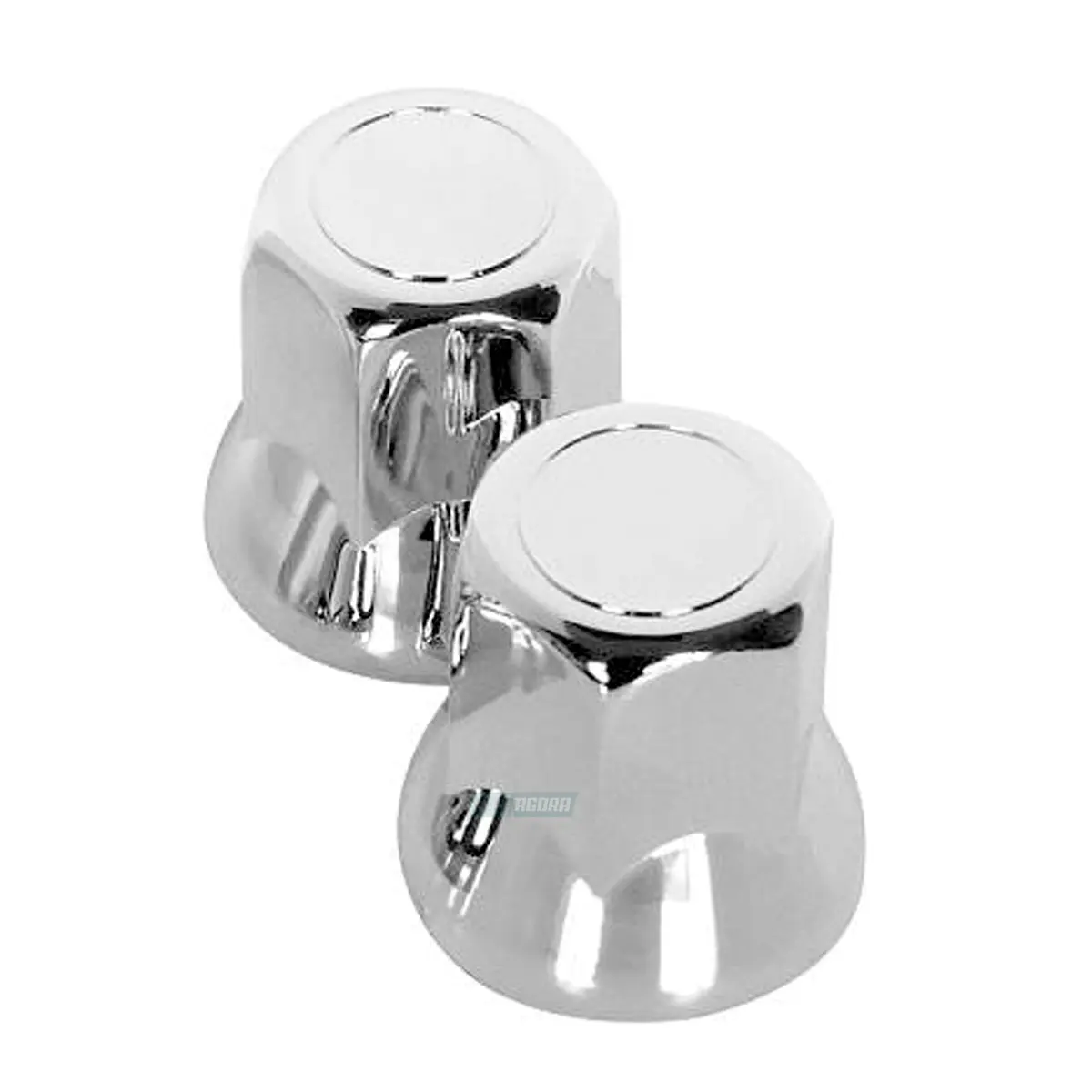 PORCA PLASTICA CROMADA UNIVERSAL CAMINHOES ONIBUS MICRO ONIBUS  (33MM-000469)