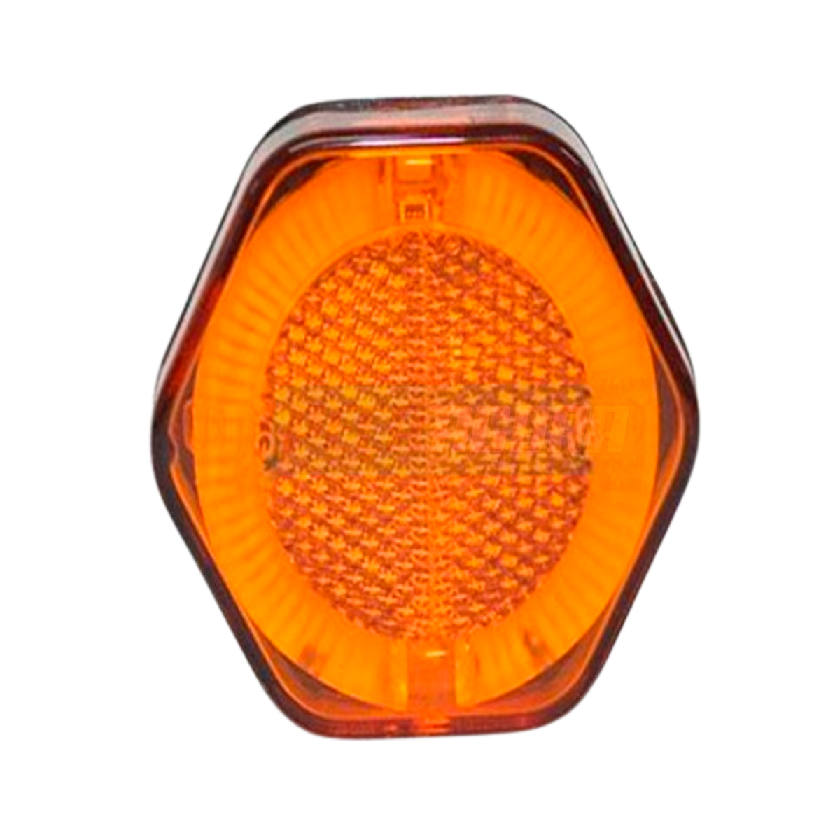 LANTERNA POSICAO LATERAL C/ GUIA LUZ AMARELA CARRETAS DIVERSAS - SAIDA FIO (2052