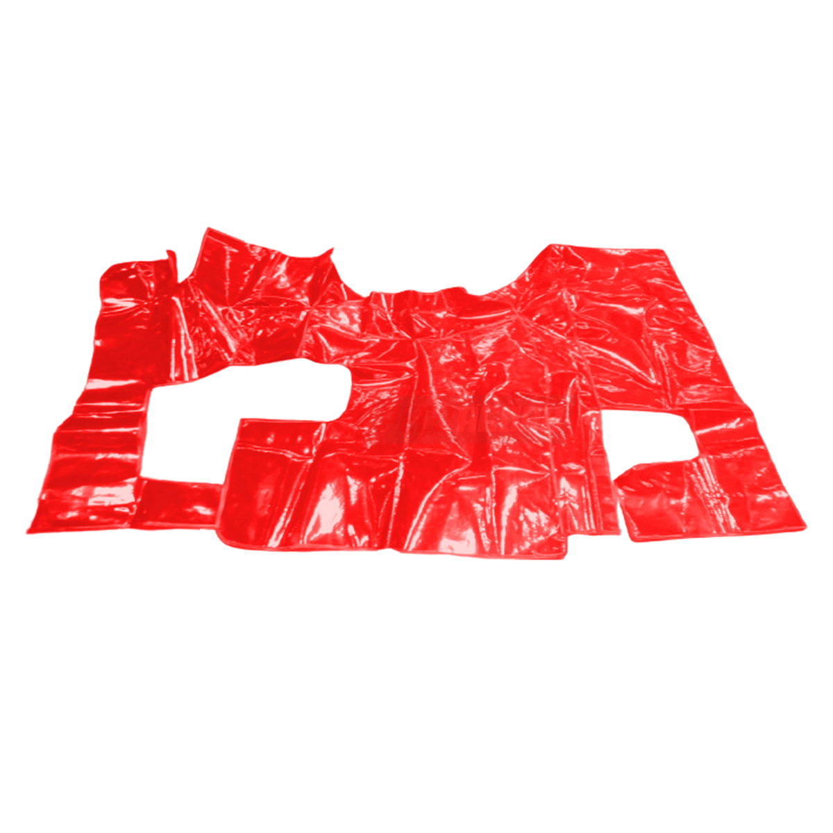 TAPETE VINIL VERMELHO COM CAPO VOLVO FH12 GLOBETROTTER CARA CHATA (PUES612V)