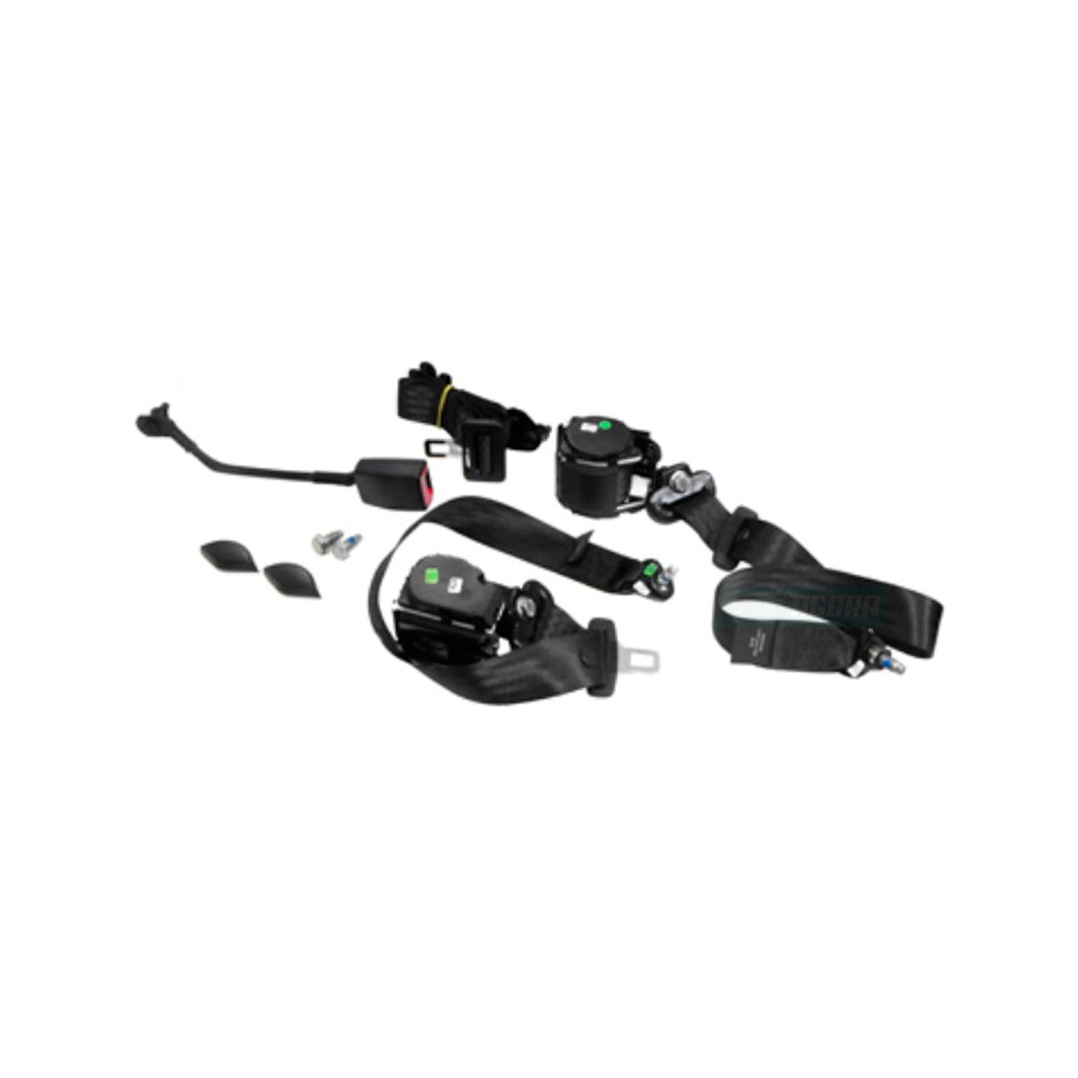 JOGO CINTO SEGURANCA 3 PONTAS COM PASSAGEIRO FORD NOVO CARGO1317 4X2 1319 4X2 14