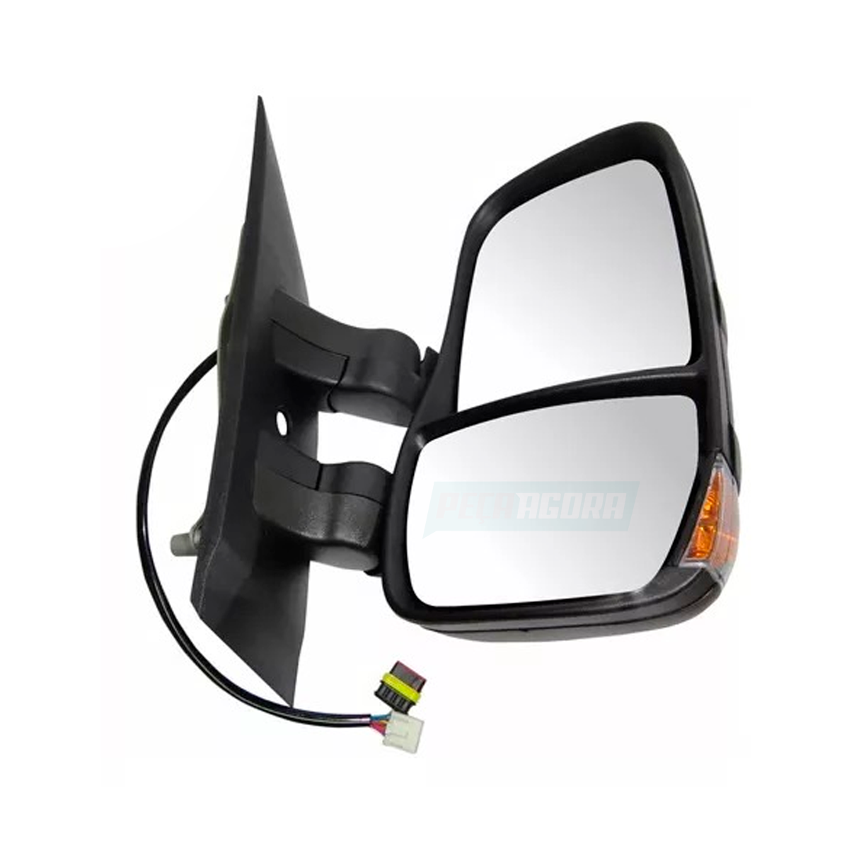 ESPELHO RETROVISOR ELETRICO DIREITO COM PISCA IVECO NOVA DAILY 2020 A 2025 BASE 