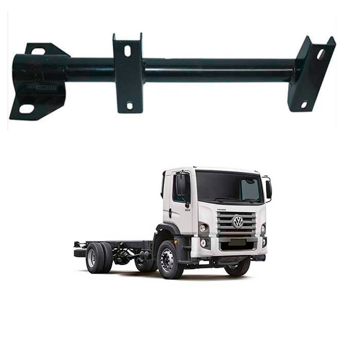 SUPORTE PARALAMA DIANTEIRO ESQUERDO VW CONSTELLATION WORKER.. (2T0803393,-)