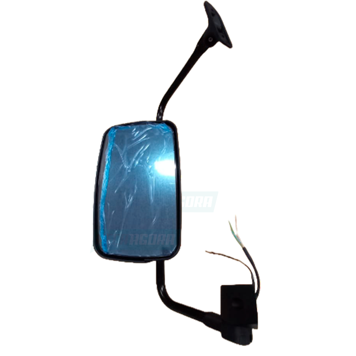 ESPELHO RETROVISOR ELETRICO ESQUERDO MB ACCELO 715 915C 1016 ATE 2019 - CONVEXO 