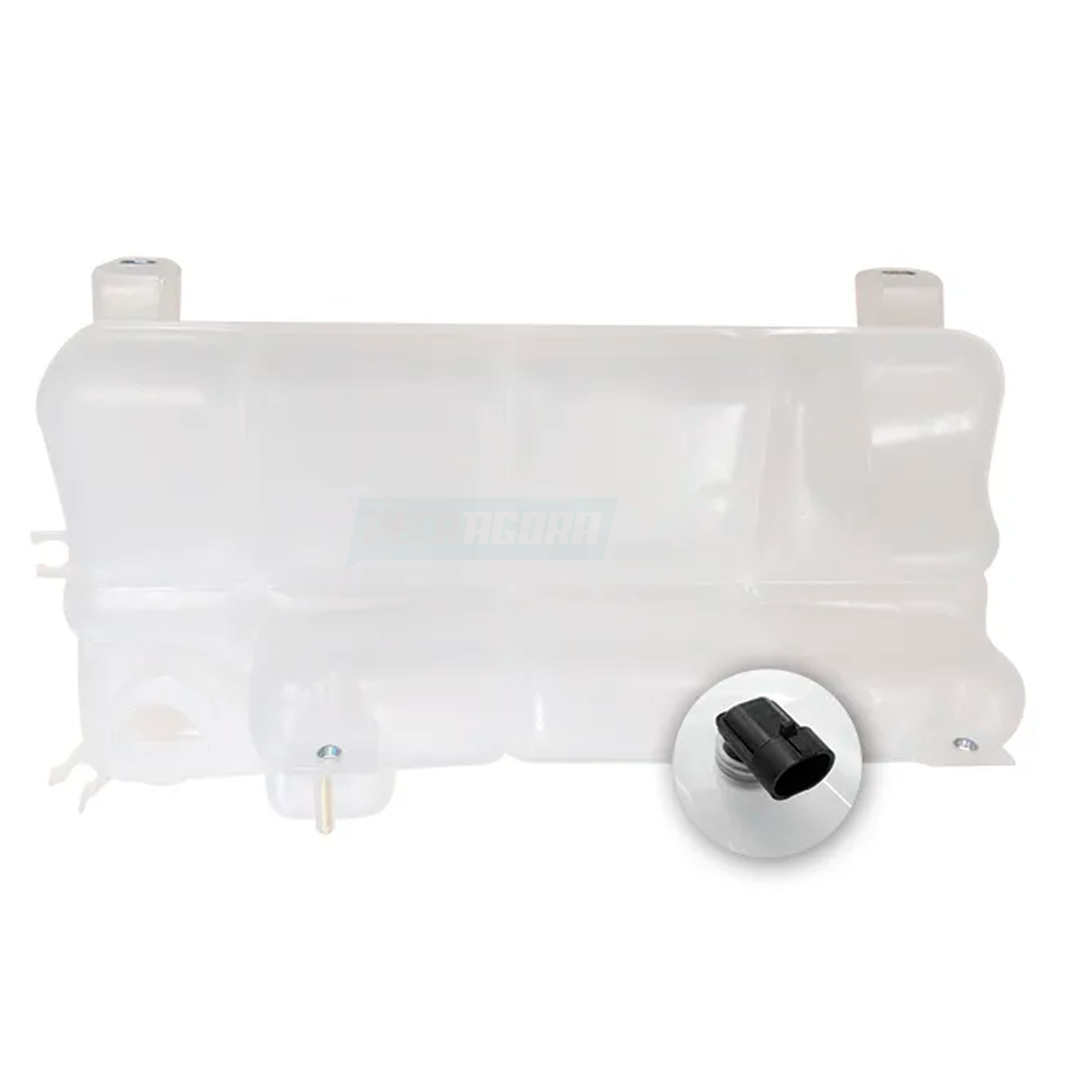 RESERVATORIO RADIADOR COM SENSOR SEM TAMPA IVECO DAILY SCUDATO 2008..NOVA DAILY 