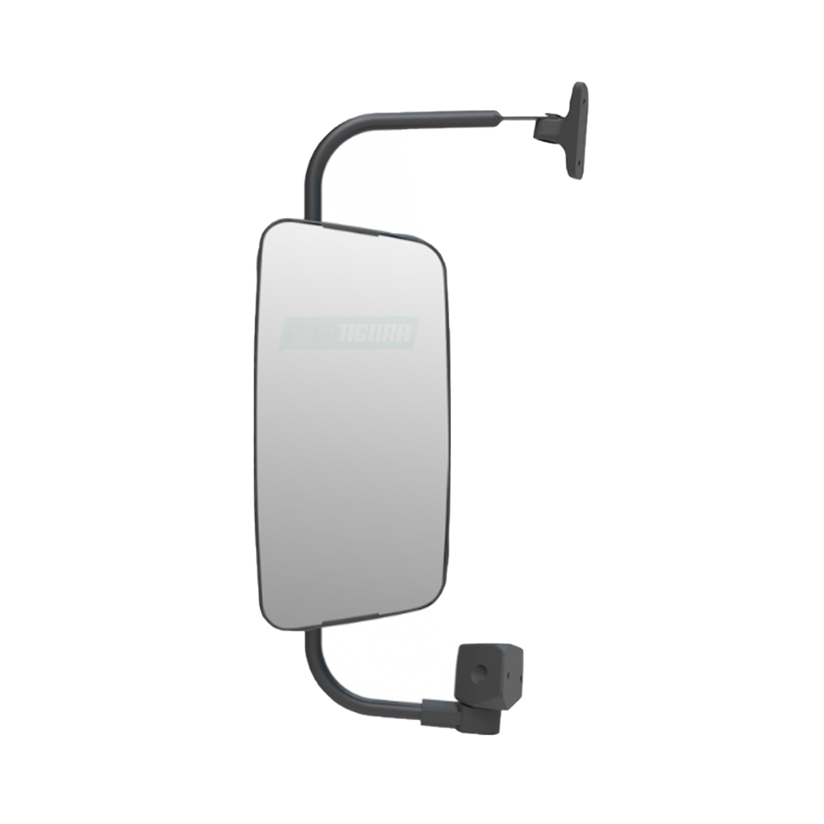 ESPELHO COMPLETO CONVEXO ESQ MANUAL SEM DESEMBACADOR MERCEDES BENZ ACCELO ANO 20