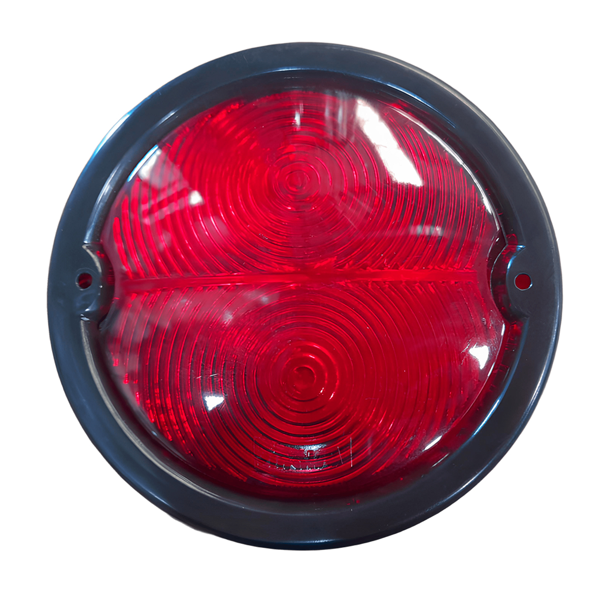 LANTERNA TRASEIRA REDONDA 2 SOQUETE RANDON ANTIGO VM  (11122VM)