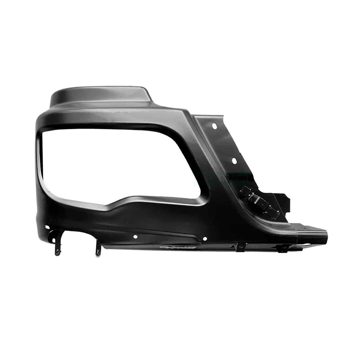 PARACHOQUE DIANTEIRO LATERAL DIREITO CHAPA ORIGINAL COM FURO PARA FAROL AUXILIAR