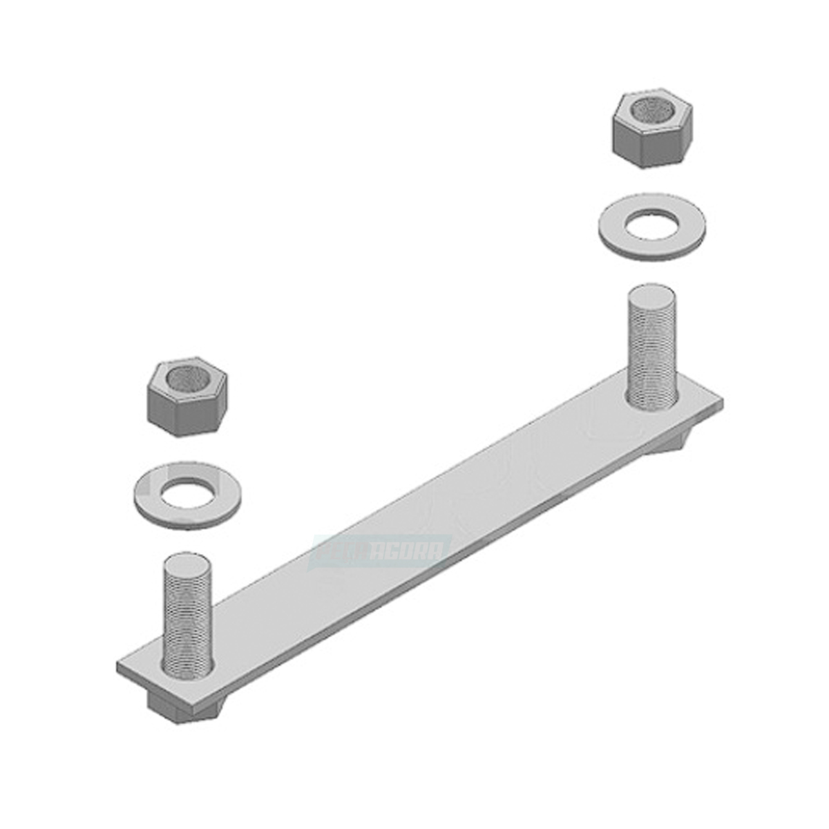 SUPORTE FIXACAO RODA (23B601253:)