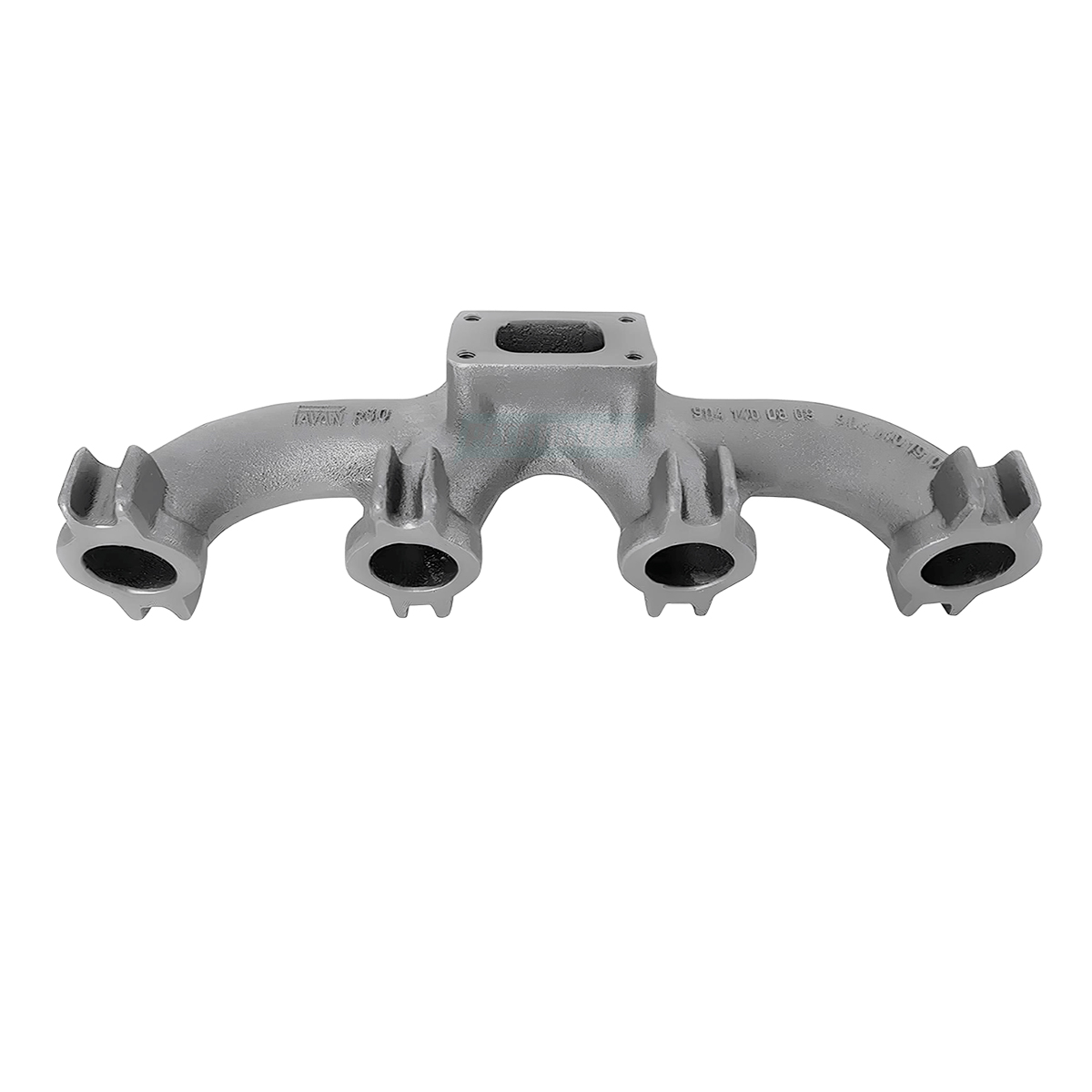 COLETOR ESCAPE BASE RETANGULAR MOTOR MB OM904 OM924 4 CIL ACCELO 815 915C 1016 1