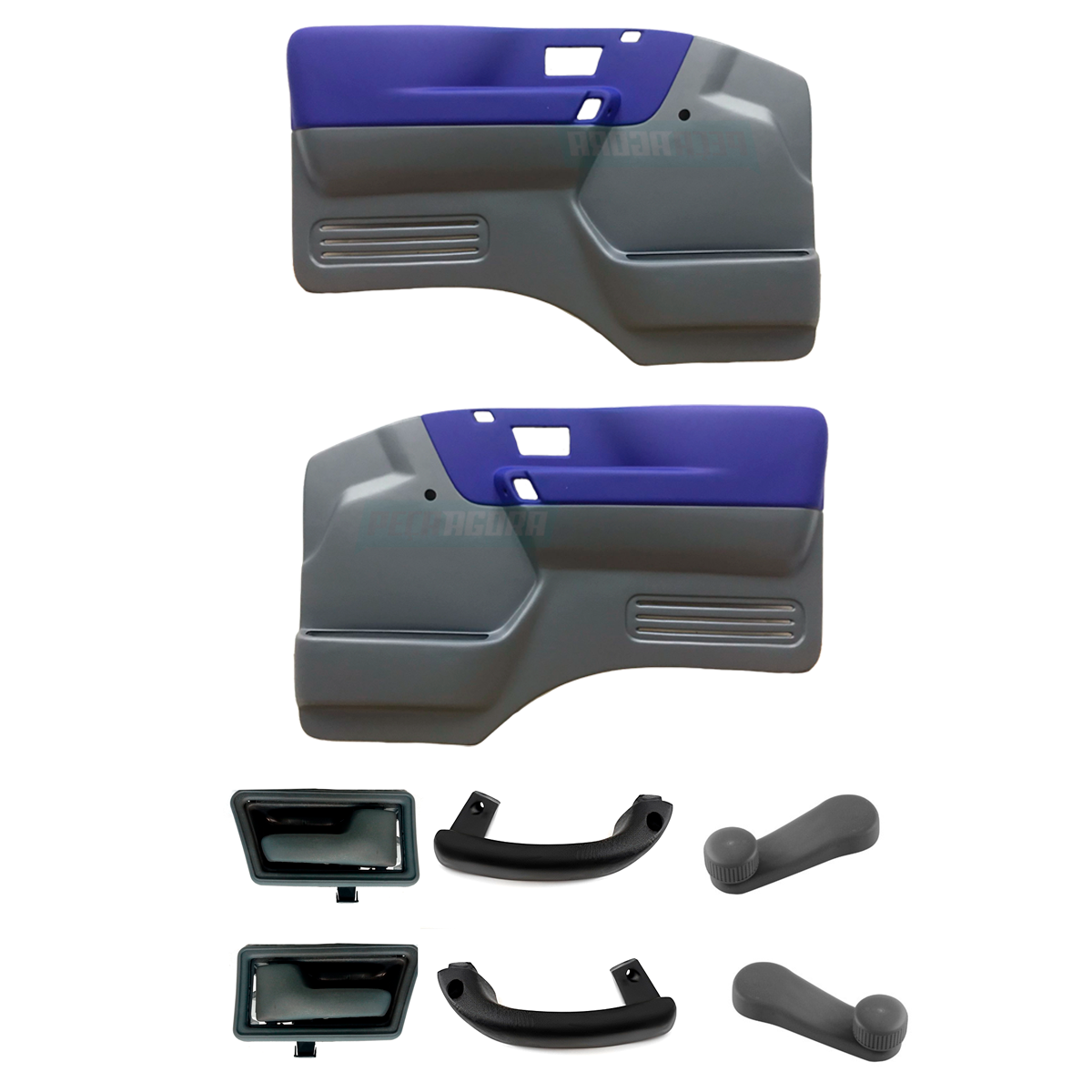 KIT FORROS PORTAS MACANETAS MANIVELAS PUXADORES VW WORKER TITAN 7110 8120 8150 1