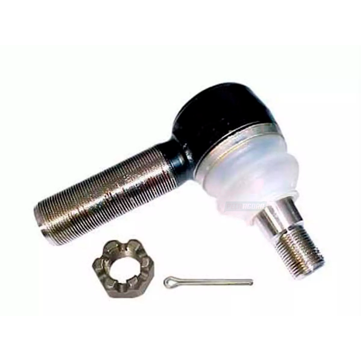 TERMINAL DIREÇÃO VOLVO B58 N10 N12 NL10 NL12 ROSCA M30X1.5 DIREITA PINO M30X1.