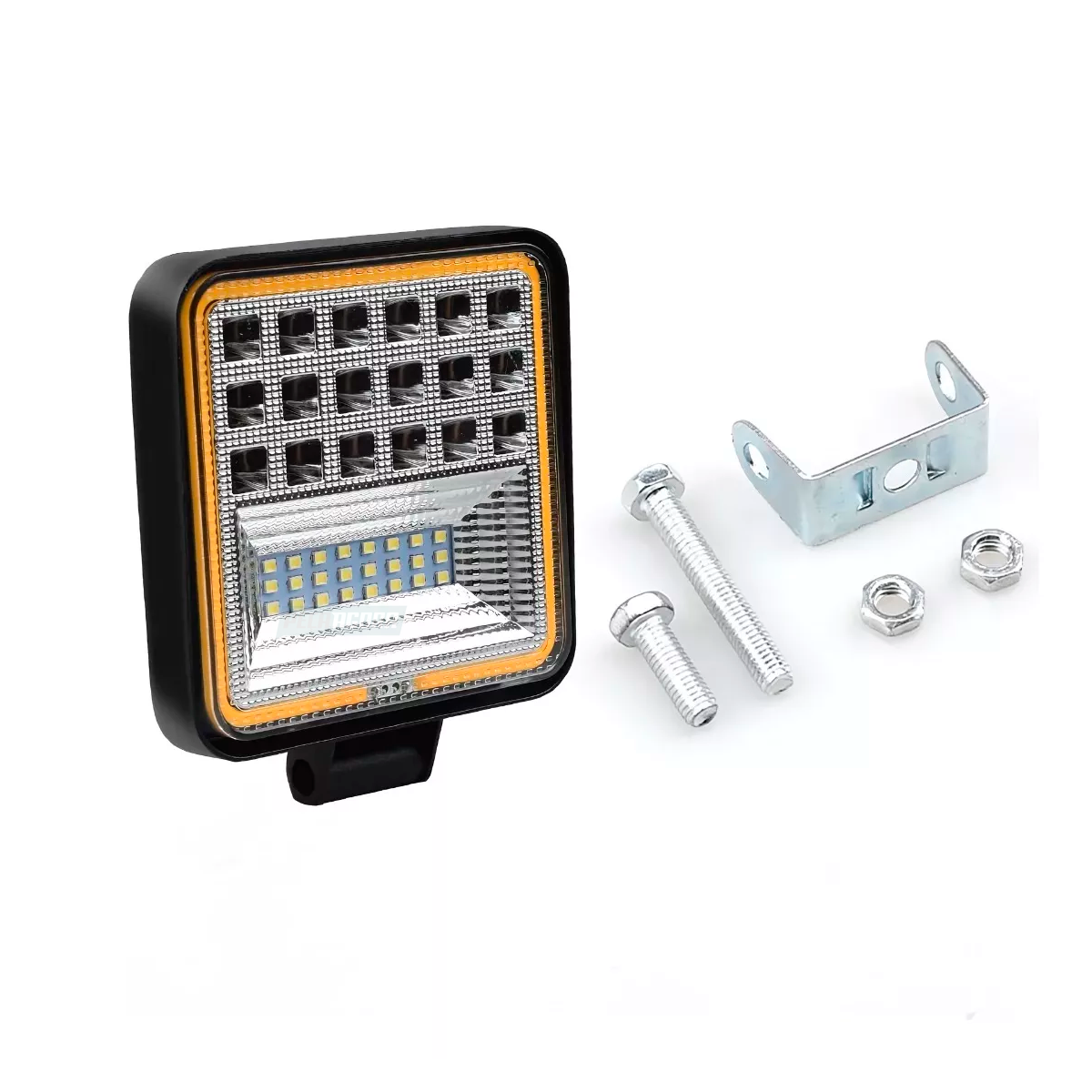  FAROL MILHA LED COM SETA PISCA 10,5 CM QUADRADO 9 A 36V (FAROLLEDPISCA10,5CM)