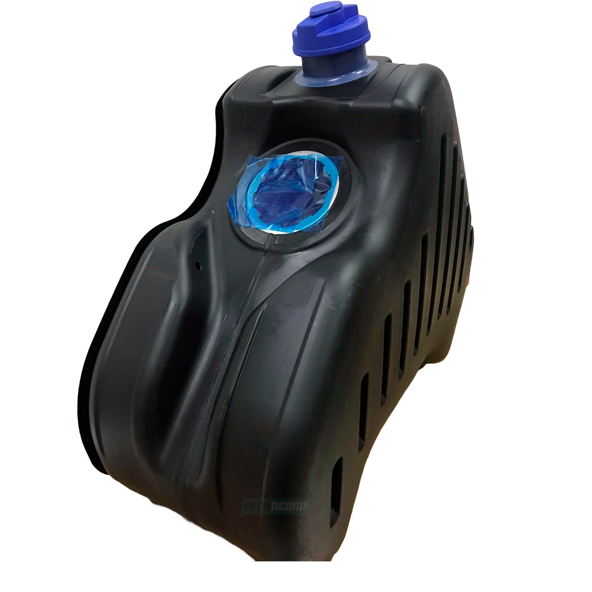 TANQUE PLASTICO ARLA COM CHAPA PROTECAO 50L SCANIA S5 2012 ATE 2018 (2156615-208