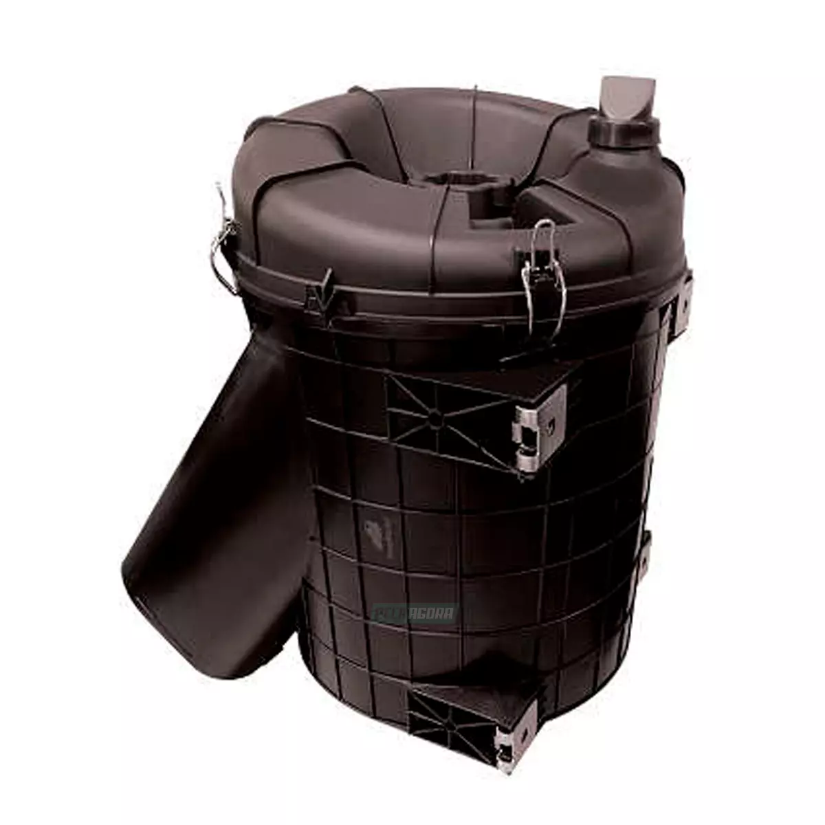 CONJUNTO FILTRO AR SEM ELEMENTO TAMPA BAIXA SCANIA SERIE 4 COM FILTRO AR 13M3 AN