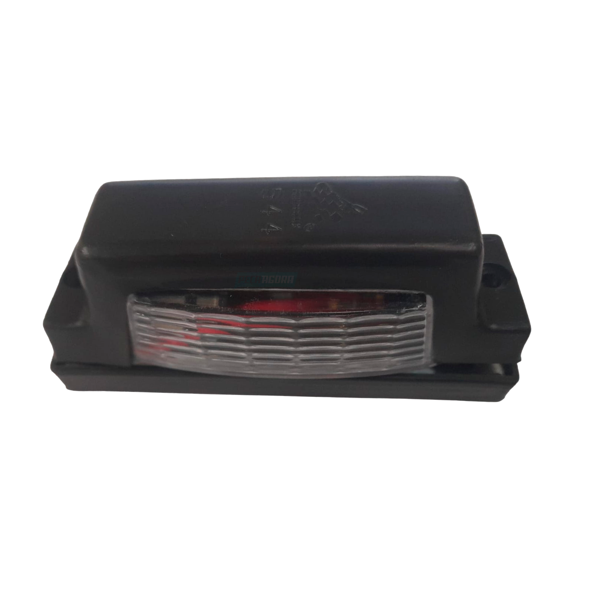 LANTERNA LUZ PLACA CRISTAL CARRETAS ANTIGAS - CARCACA PRETA (PL05440017-)