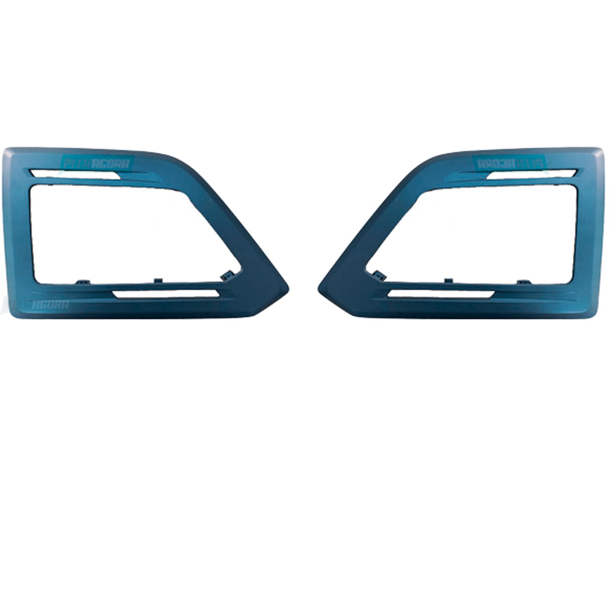 PAR MOLDURA FAROL AUXILIAR SCANIA NTG TETO BAIXO CINZA (K.2497597-2497598)