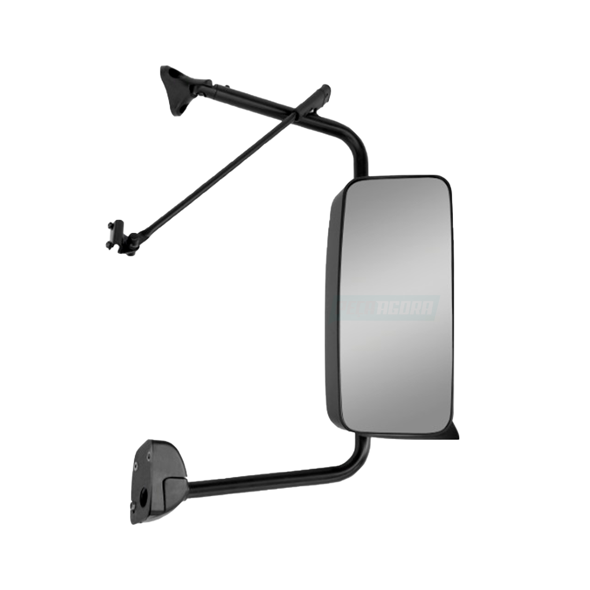 ESPELHO RETROVISOR DIREITO ELETRICO MB AXOR ATEGO CONVEXO COM DESEMBACADOR SEM A