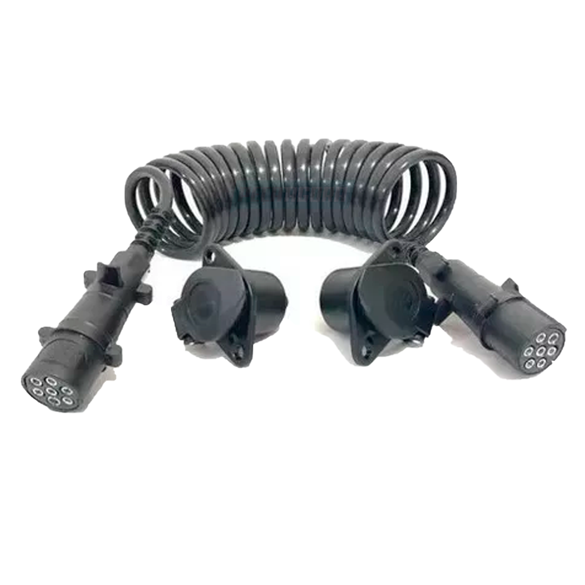 CHICOTE ELETRICO 7 VIAS 2 TOMADAS  5.5 METROS CAVALO CARRETA (137641703)