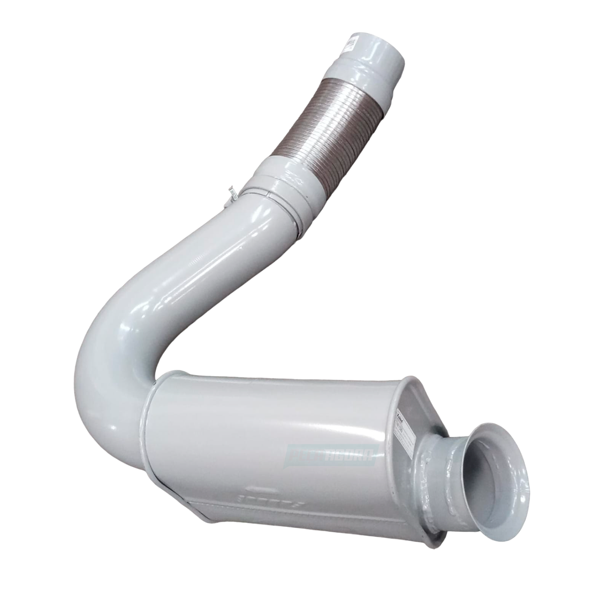 SILENCIOSO TUBO MOTOR COM FLEXIVEL INOX MB AXOR EURO 3 2035 2040 2044 2540 2544 