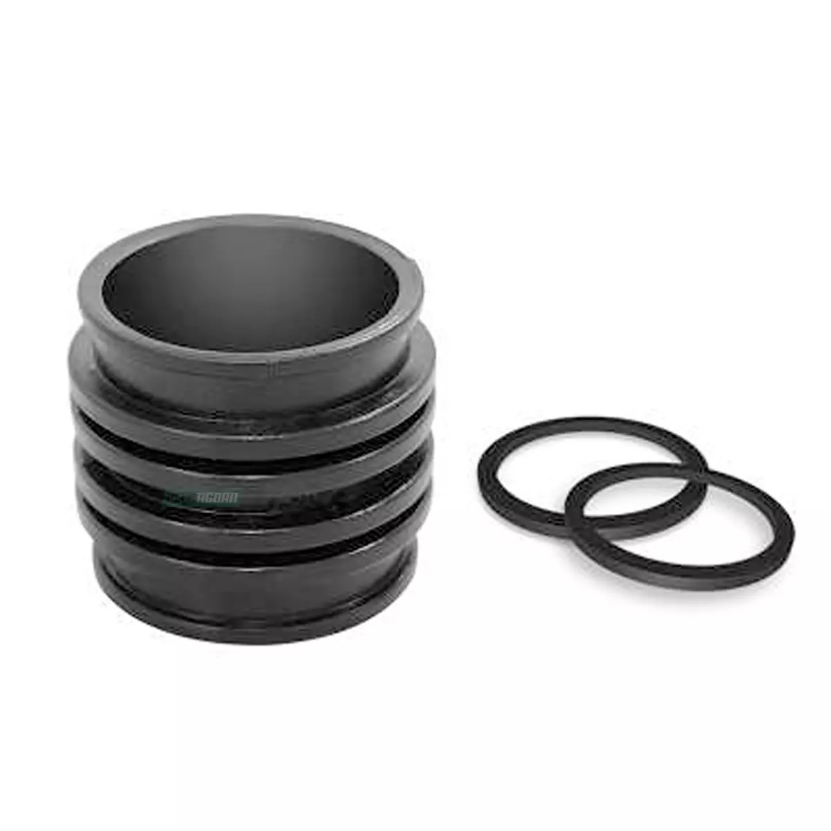 TUBO CONEXAO BOMBA DA AGUA VOLVO B11R B13 FH FM MOTOR D13  (21021925-001132)