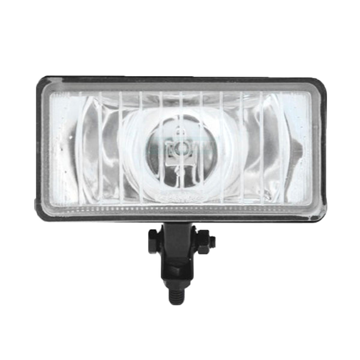 FAROL AUXILIAR MILHA LENTE RAIADA 152X77MM UNIVERSAL RETANGULAR CRISTAL (668N)