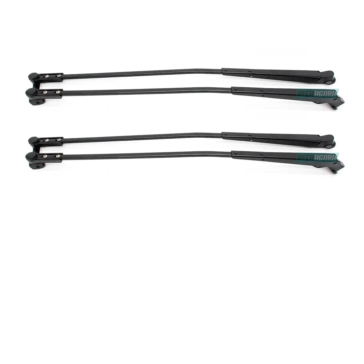 CAIXA 2 BRACOS LIMPADOR PARABRISA 730MM MERCEDES ONIBUS O370 O371 O400 URBANO  (