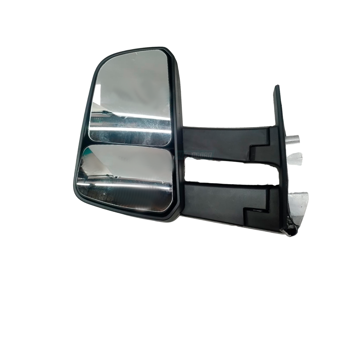 CONJUNTO ESPELHO RETROVISOR CONVEXO ESQUERDO MANUAL VW NOVO DELIVERY 2018 A 2023