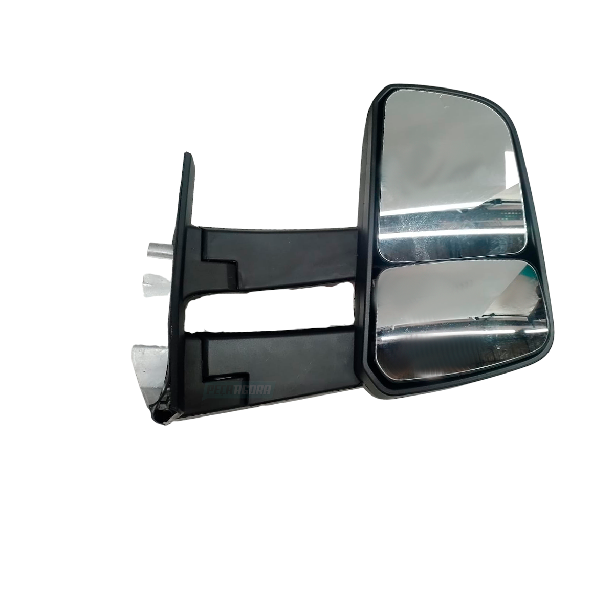 CONJUNTO ESPELHO RETROVISOR DIREITO MANUAL CONVEXO VW DELIVERY 2018 A 2023 EURO 