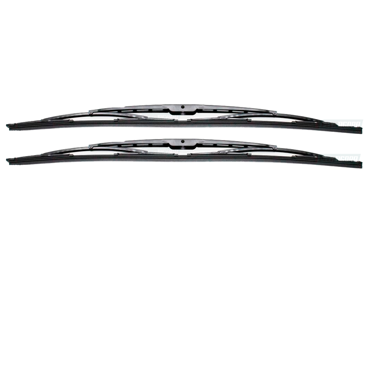 CAIXA 2 PALHETAS 90CM 35POL LIMPADOR HASTE DUPLA ONIBUS LANCHA BARCO (CX.PALHCO2