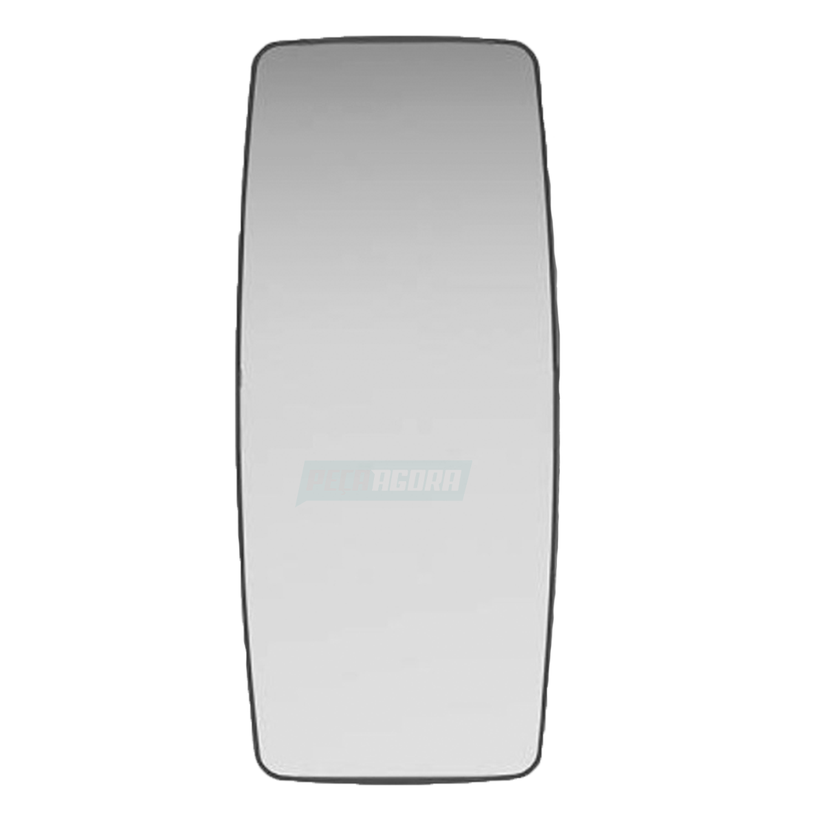 ESPELHO RETROVISOR COM BASE VIDRO CONVEXO VW CONSTELLATION 2005 ATE 2011 EURO 5 