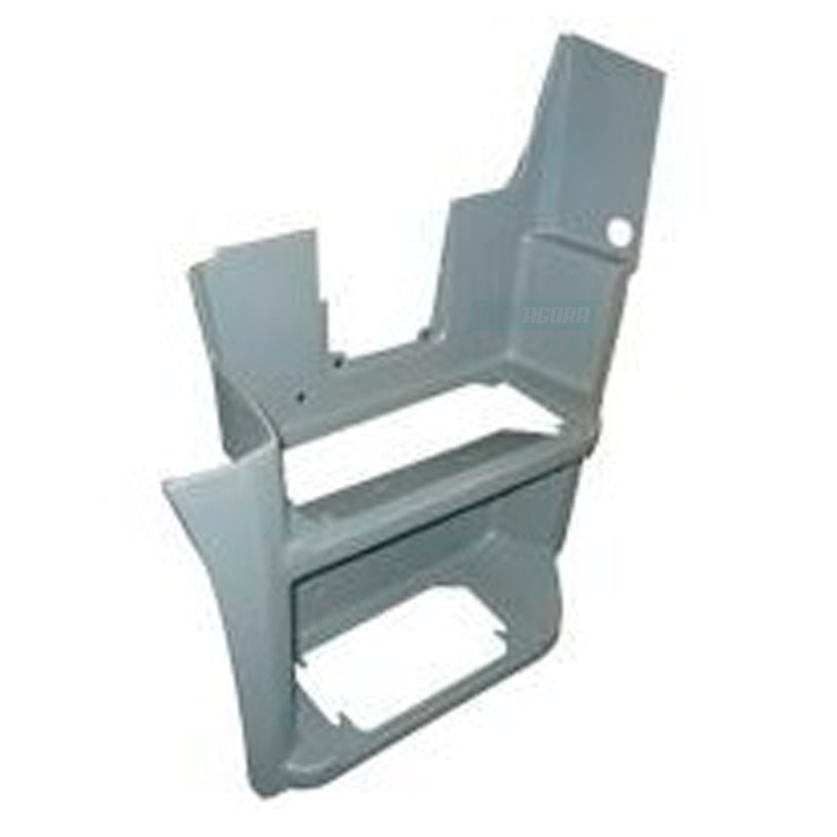 ESTRIBO PARTE INFERIOR DIREITO DOIS DEGRAUS COM PORTINHOLA MB 2035 2040 2044 253