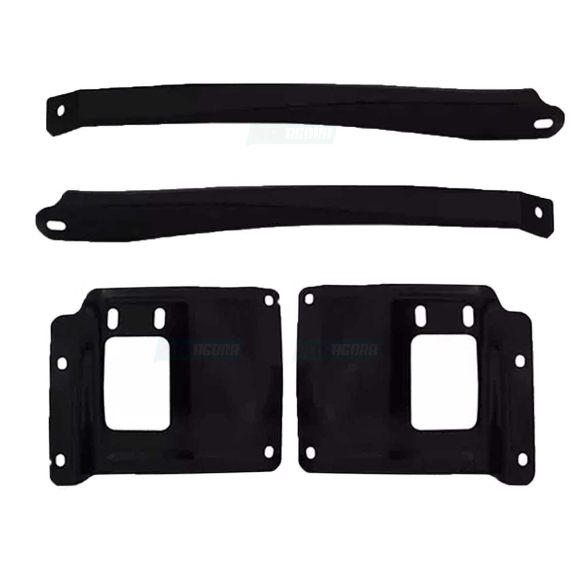 JOGO SUPORTES  MONTAGEM PARACHOQUE DIANTEIRO DIREITO ESQUERDO FORD F250 F350 F40