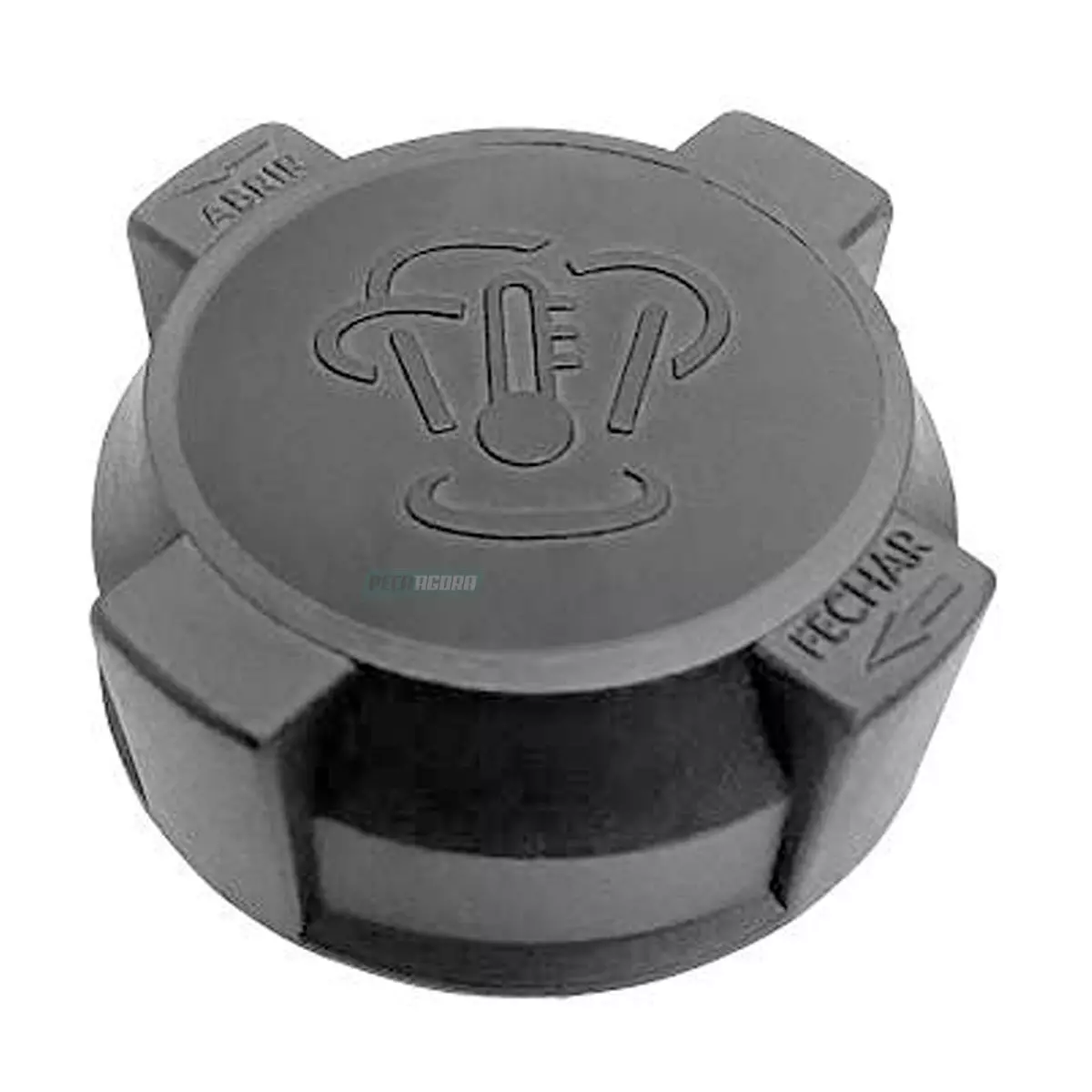 TAMPA PLASTICO PRETO TANQUE EXPOSITOR FORD  (001562)