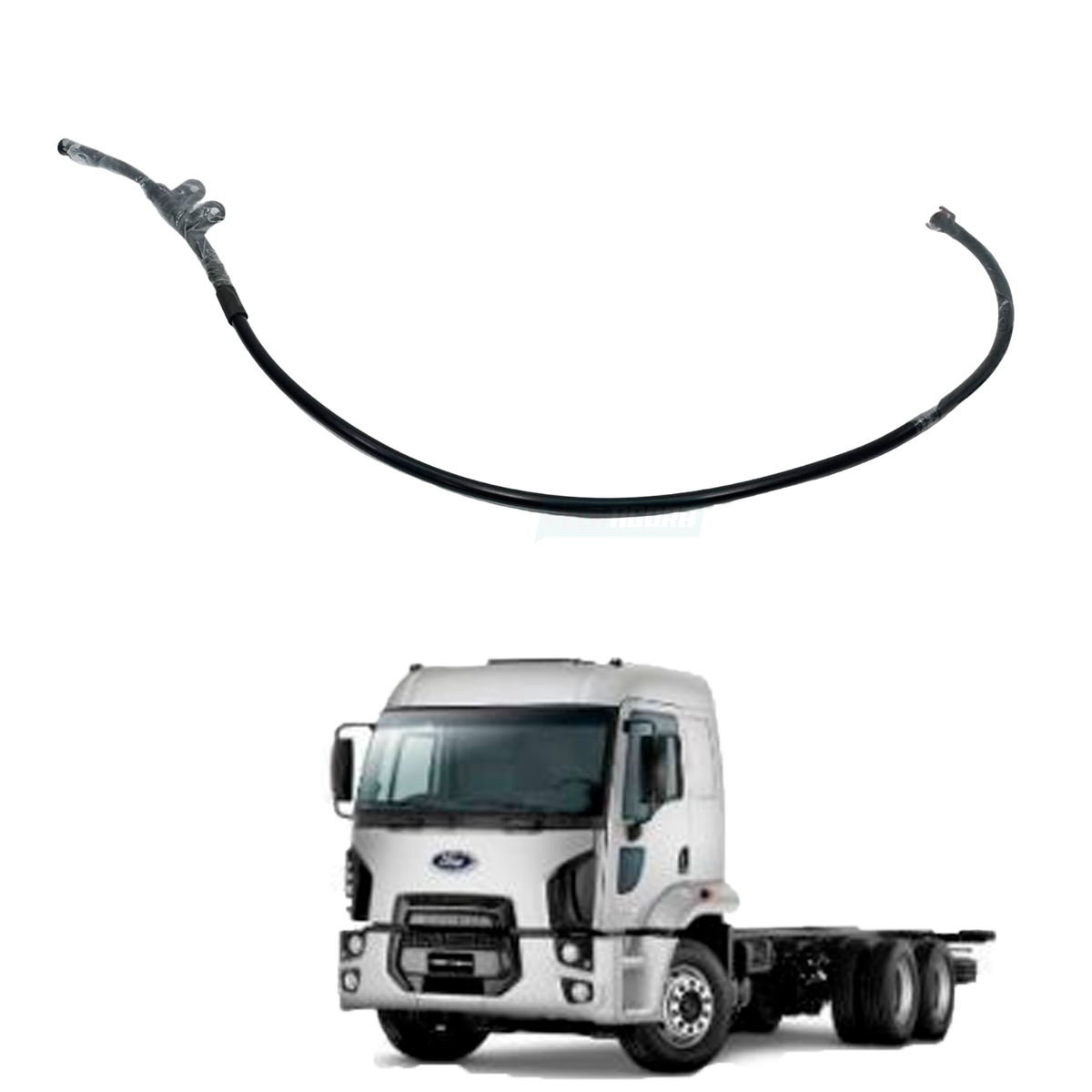 TUBO GUIA NIVEL OLEO MOTOR 1802MM FORD NOVO CARGO 2428 6X2 2628 6X4 2422 6X2 2622 6X4 1722 4X2 1723 4X2 2423 6X2 2429 6X2 2623 6X4 2629 6X4