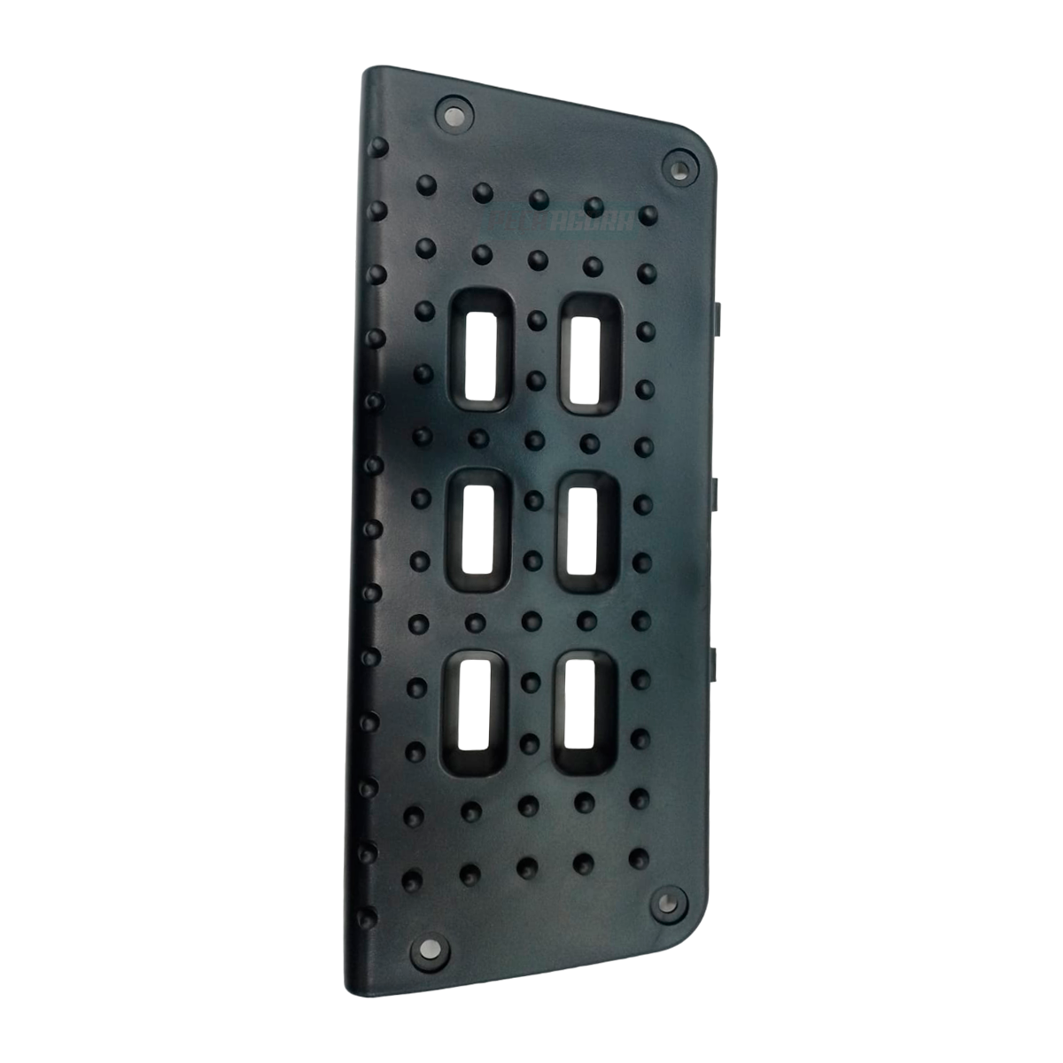 TAPETE PLASTICO CENTRAL ESTRIBO LD PRETO VOLKSWAGEN  19-370 (2T2821686-)