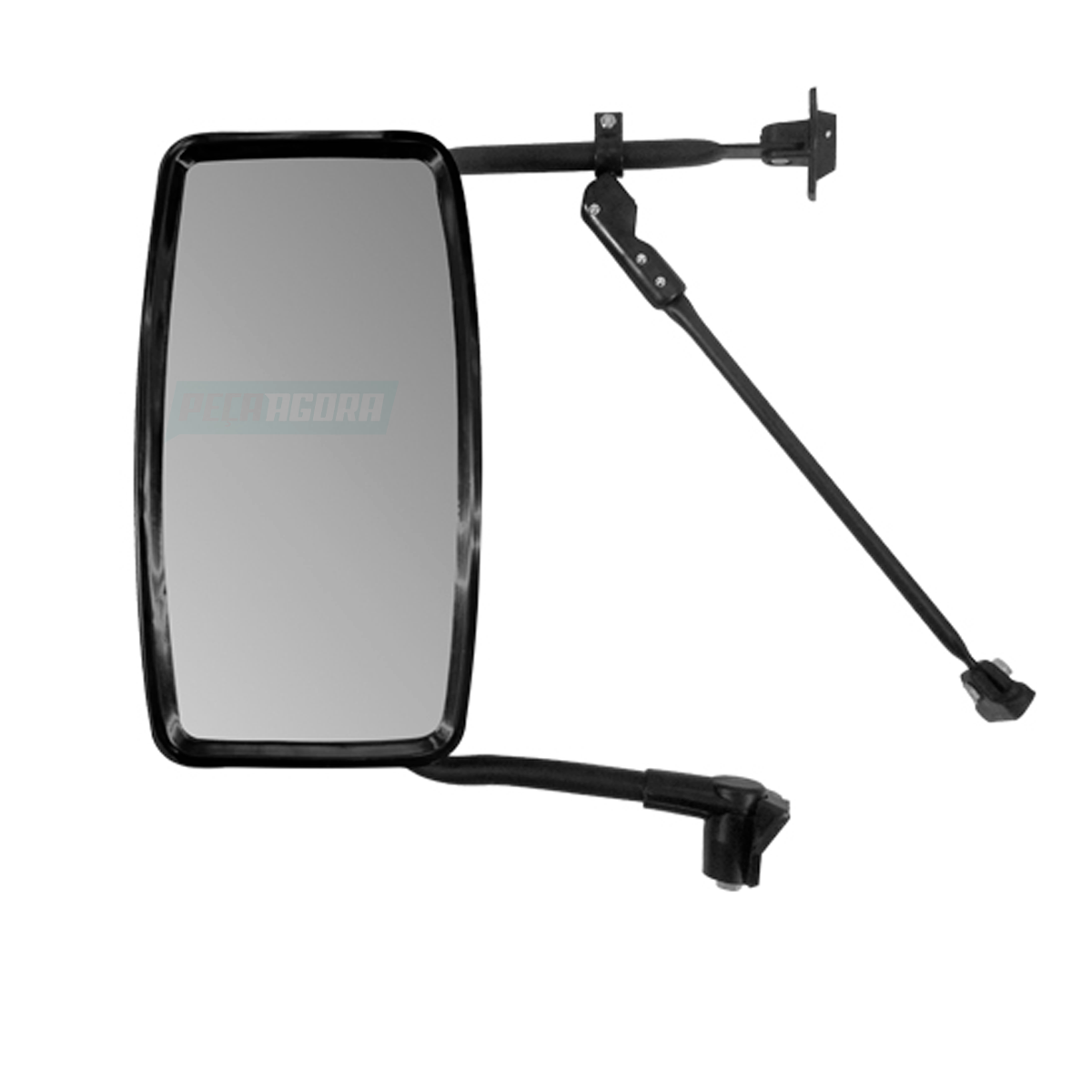 ESPELHO COMPLETO CONVEXO ESQUERDO VW DELIVERY 5140 8120 8140 8150 9150 WORKER 81