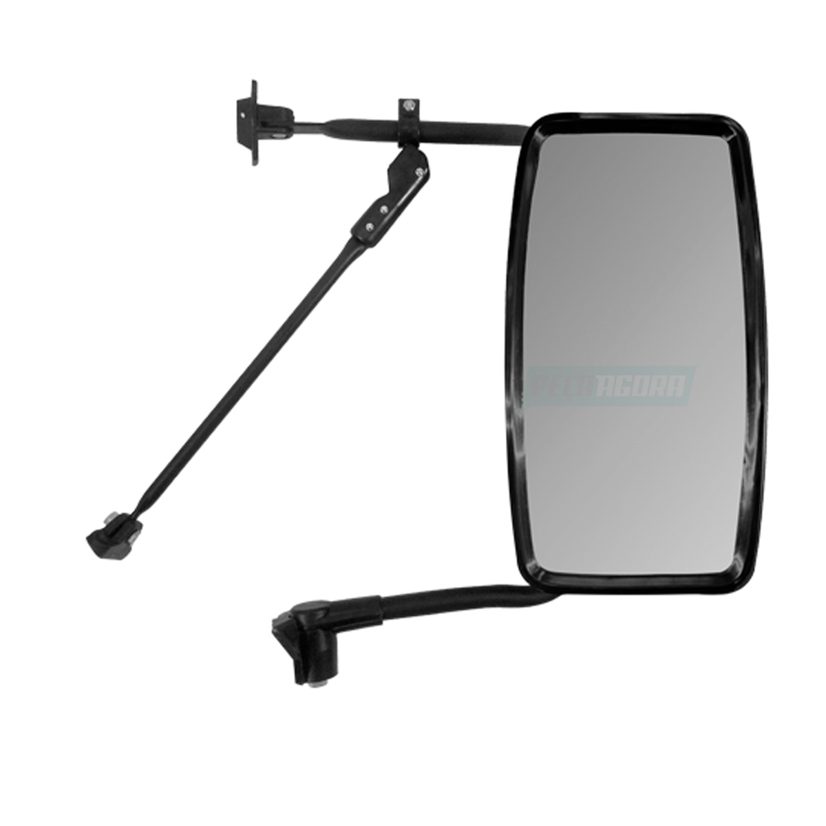 ESPELHO COMPLETO CONVEXO DIREITO VW DELIVERY 5140 8120 8140 8150 9150 WORKER 815