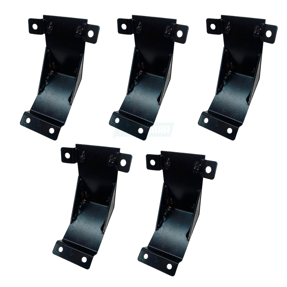 KIT SUPORTES QUEBRA SOL TAPA SOL VW CONSTELLATION FERRO FIXACAO CABINE (W50013.3