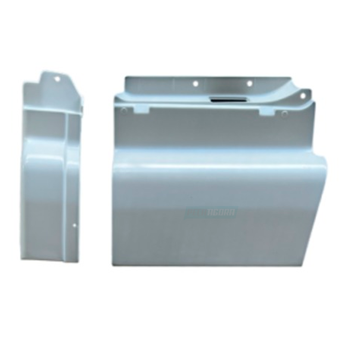 CONJUNTO TAMPA ESTRIBO ESQUERDO MB AXOR 2035 2040 SEM O LOGO DA MERCEDES (R00859