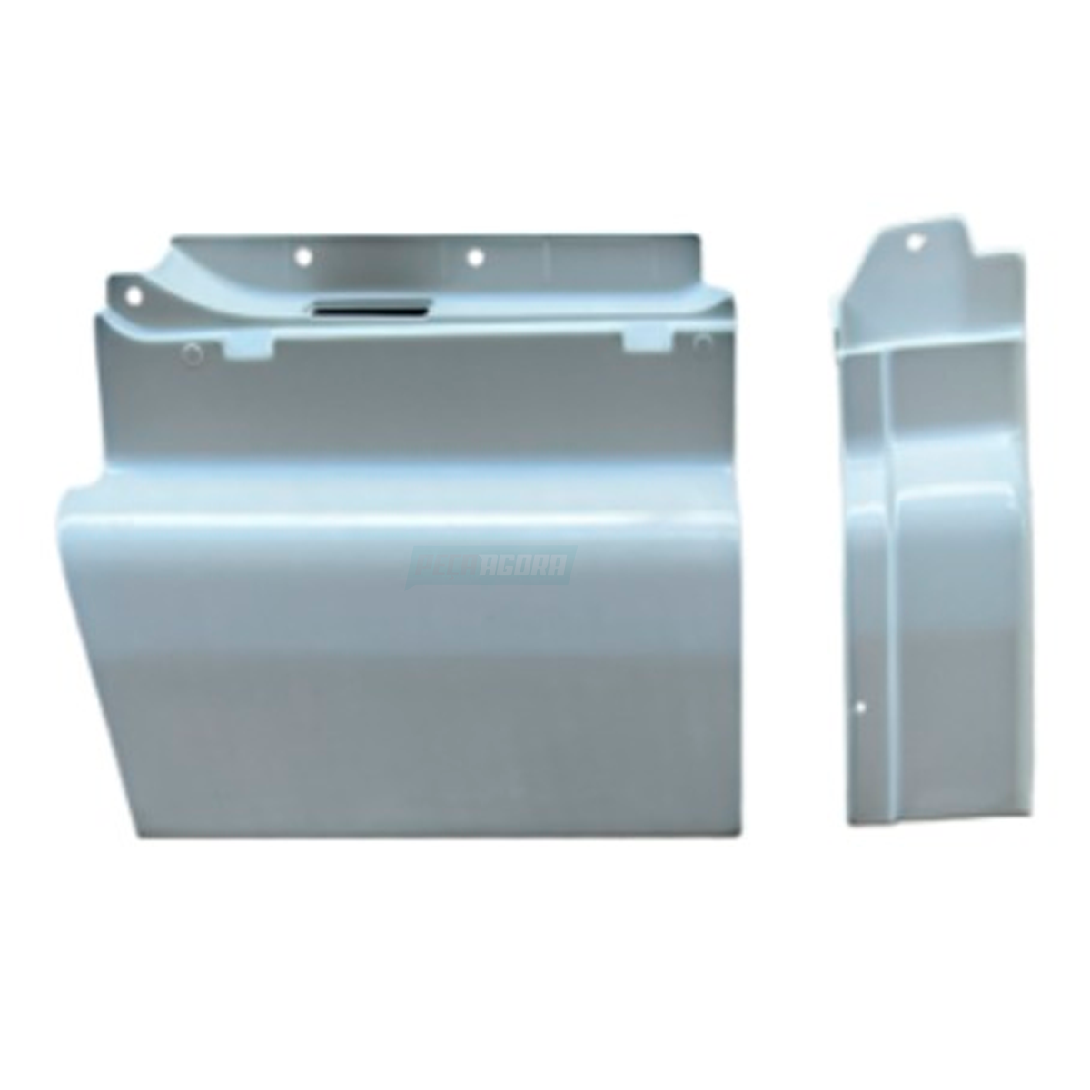 CONJUNTO TAMPA ESTRIBO DIREITO MB AXOR 2035 2040 SEM O LOGO DA MERCEDES (R008595